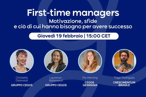 Free Webinar - First-time managers: Motivation, challenges and what they need to succeed