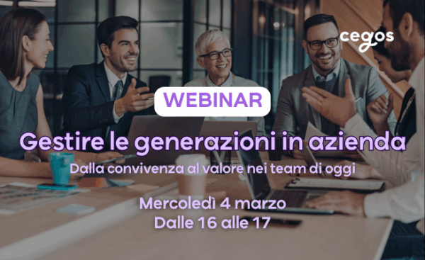 Free webinar - Gestire le generazioni in azienda