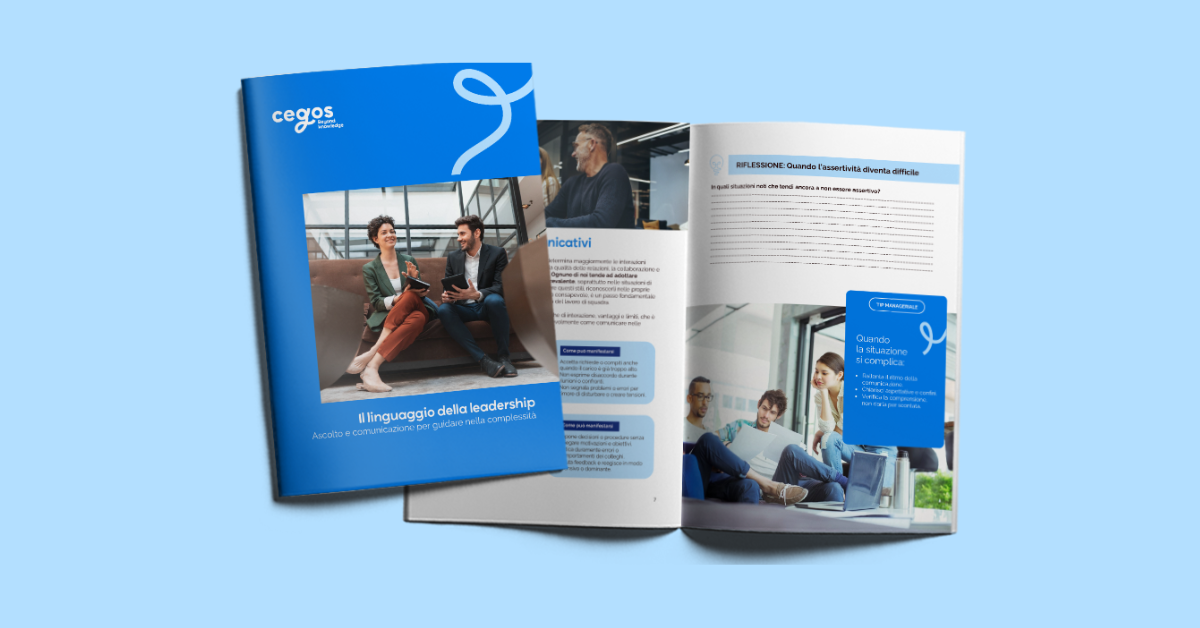 Copertina Il linguaggio della leadership