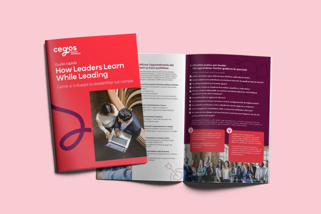 Copertina guida rapida How leaders learn while leading