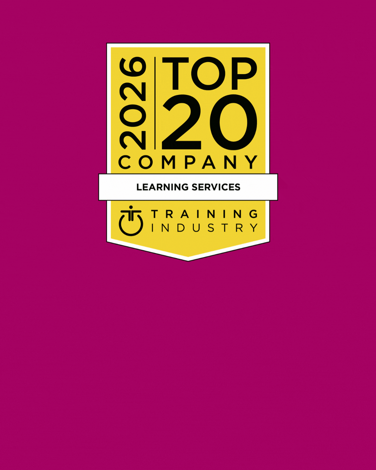 Badge gif 2026 Top 20 Learning Services